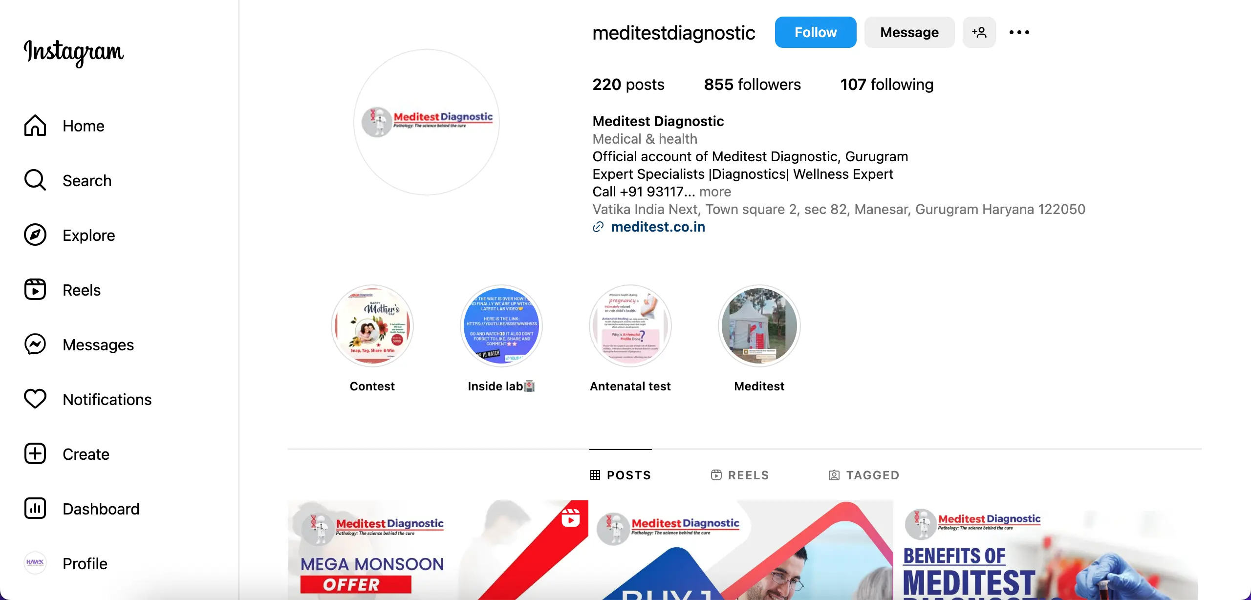 Meditest Diagnostic